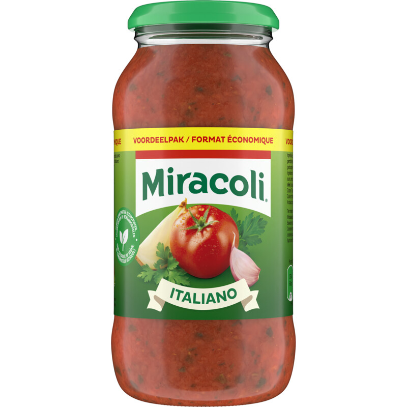 Een afbeelding van Miracoli Pasta sauce Italiano BEL