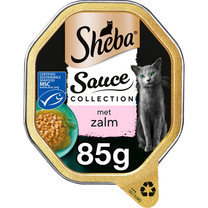 Een afbeelding van Sheba Saucelovers in saus zalm