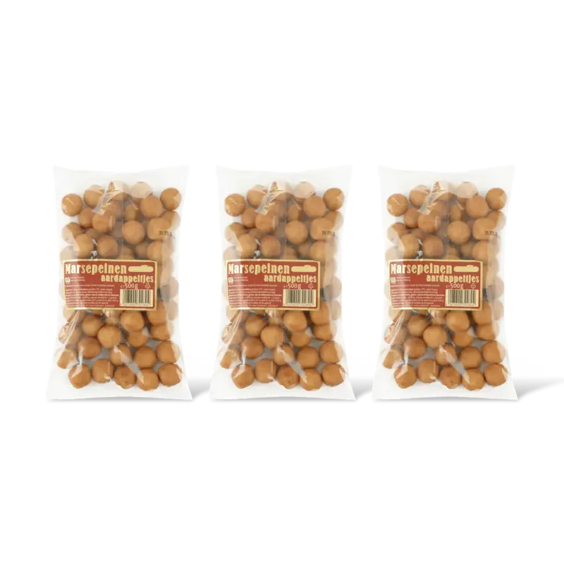 Schluckwerder Marsepeinen aardappeltjes groot 3-pack
