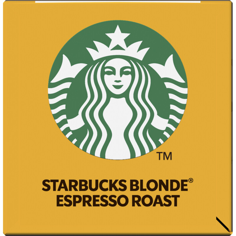 Een afbeelding van Starbucks Nespresso blonde espresso roast capsules