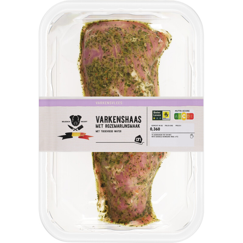 Een afbeelding van AH Varkenshaas met rozemarijnsmaak bel