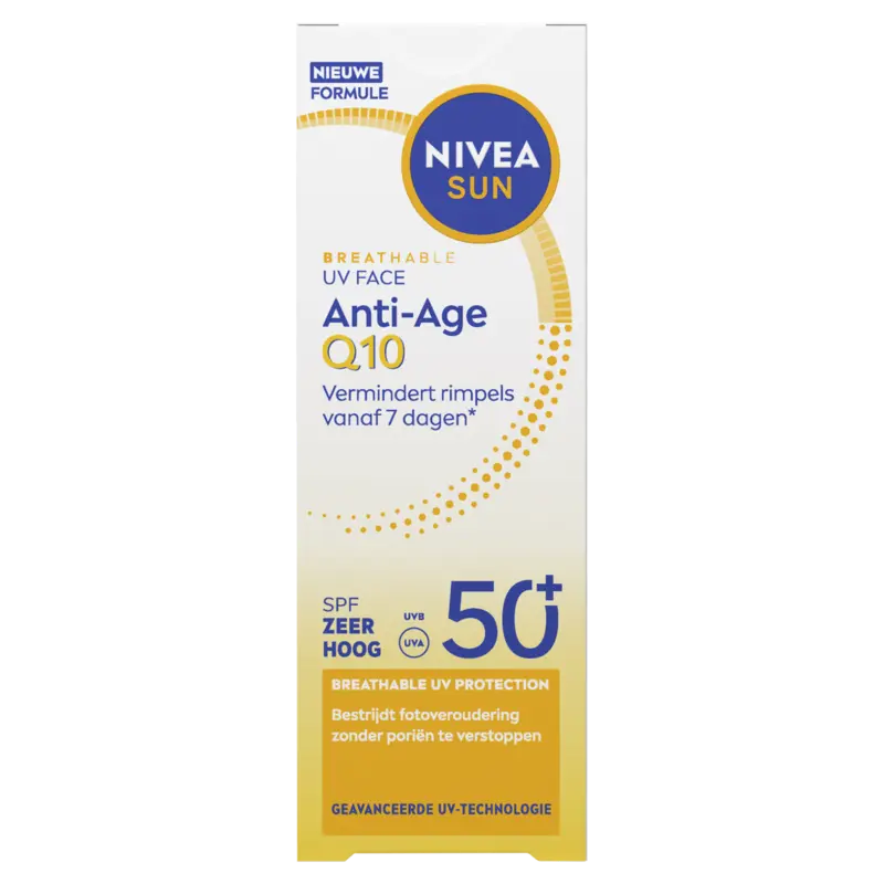 Nivea Sun UV face anti-age Q10 spf50+