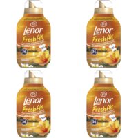 Een afbeelding van Lenor Fresh air wasverzachter tropical 4-pack