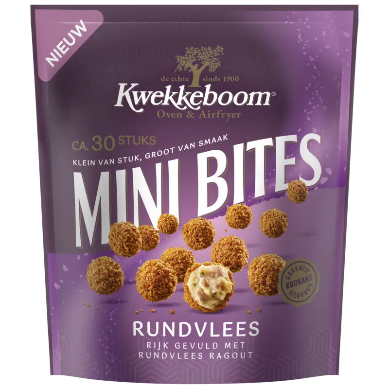 Kwekkeboom Mini bites rundvlees