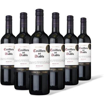 pdp-image-Casillero del Diablo Merlot reserva 6 flessen