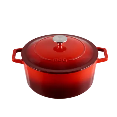 pdp-image-Lifegoods Cast iron rasserole 26cm 5,7 liter rood