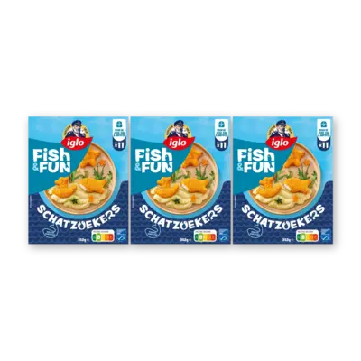 pdp-image-Iglo Fish&fun schatzoekers 3-pack