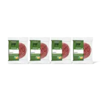 AH Greenfields Beefburger truffelsmaak 2 stuks 4-pack