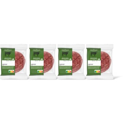 pdp-image-AH Greenfields Beefburger truffelsmaak 2 stuks 4-pack