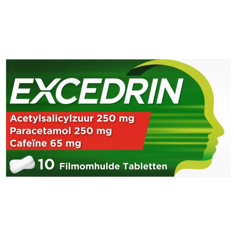 Excedrin 250mg filmomhulde tabletten