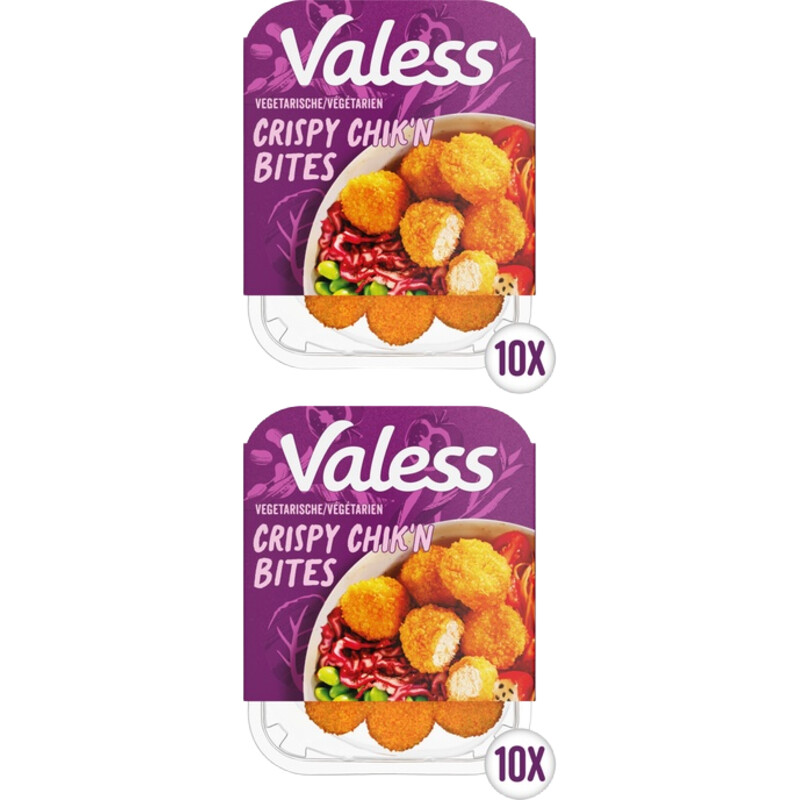 Een afbeelding van Valess Vega crispy chick'n bites 2-pack