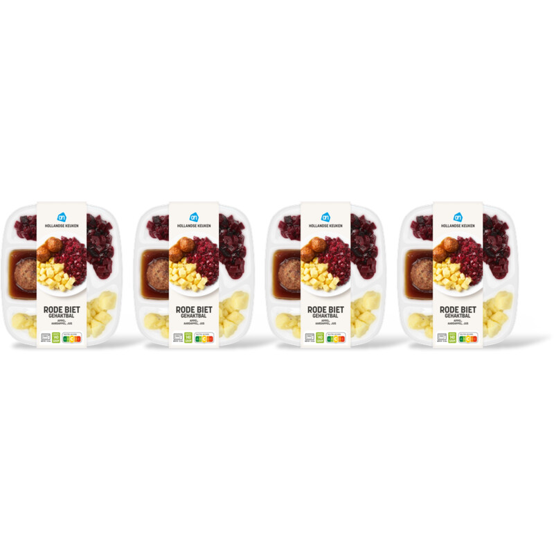 AH Rode biet gehaktbal 4-pack