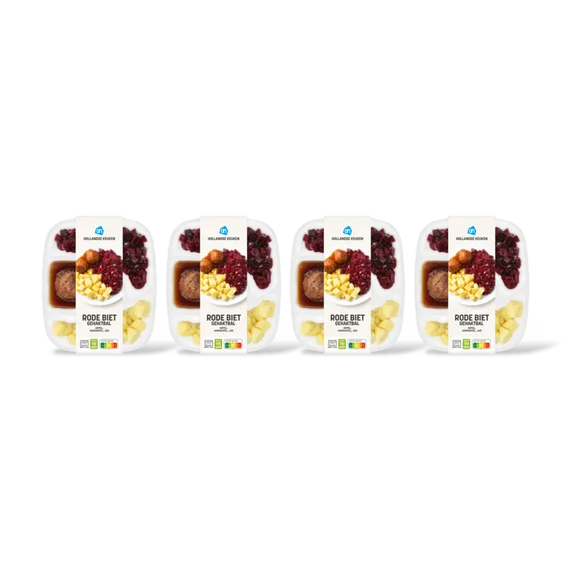 AH Rode biet gehaktbal 4-pack