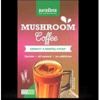 Een afbeelding van Purasana Mushroom coffee oploskoffie