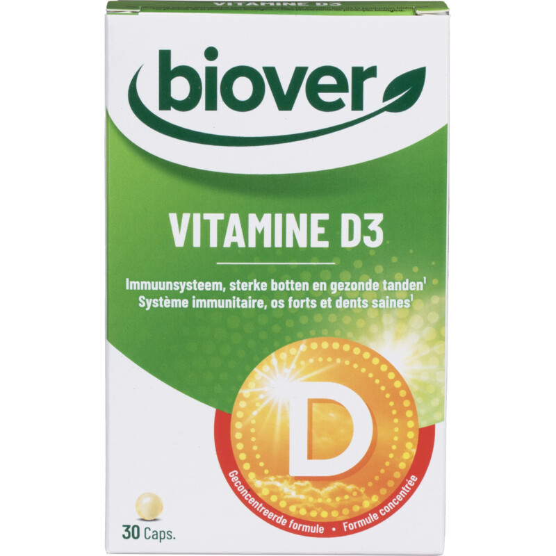Een afbeelding van Biover Vitamine D3 bel