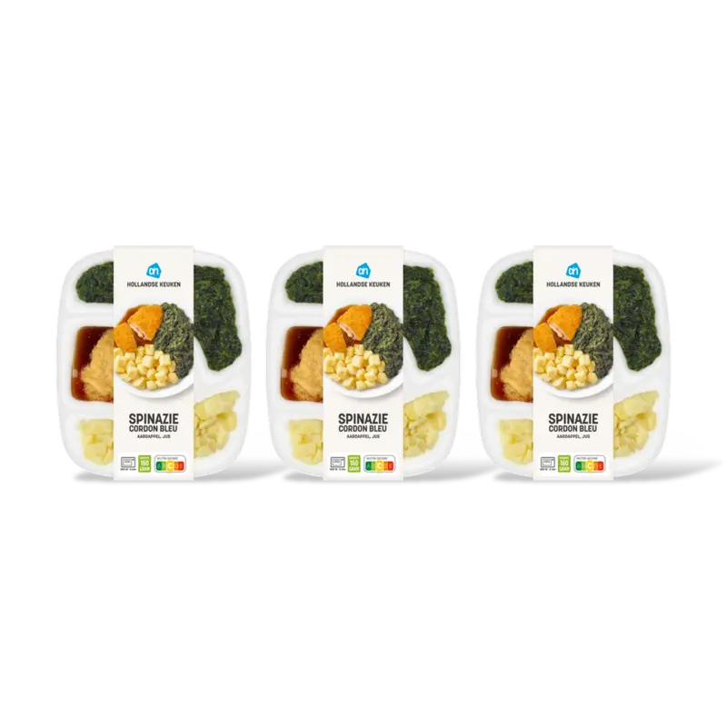 Cordon bleu met spinazie 3-pack