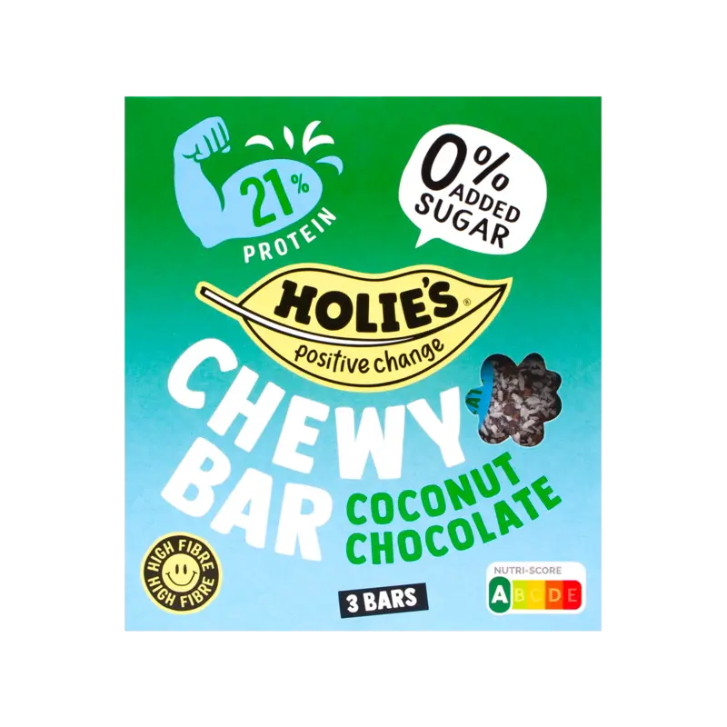 Holie's Chewy bar coconut chocolate