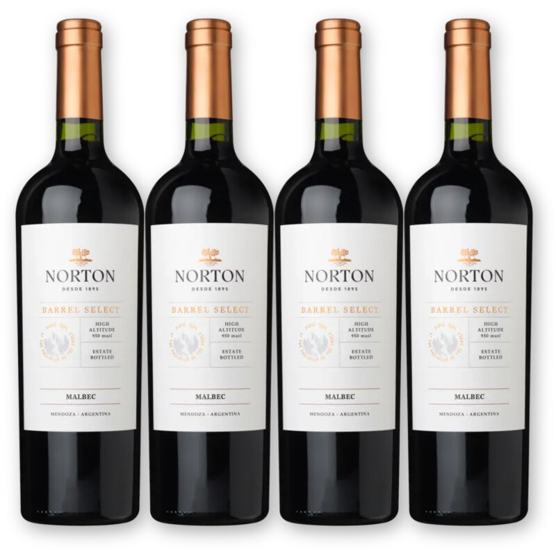 Norton Norton Barrel Malbec 4 flessen