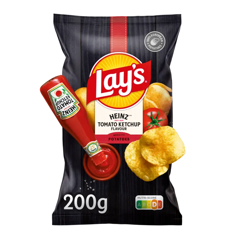 Lay's Heinz tomaten ketchup