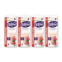 Optimel Drinkyoghurt framboos voordeelpak 4-pack
