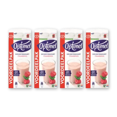 pdp-image-Optimel Drinkyoghurt framboos voordeelpak 4-pack