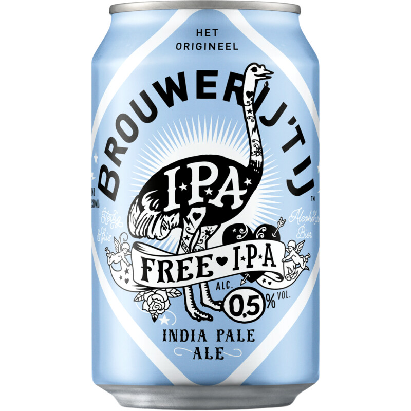 Een afbeelding van Brouwerij 't IJ Free IPA 0.5%