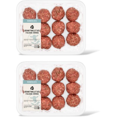 pdp-image-AH Gehaktballetjes Italiaans gekruid 2-pack