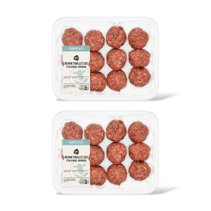 AH Gehaktballetjes Italiaans gekruid 2-pack