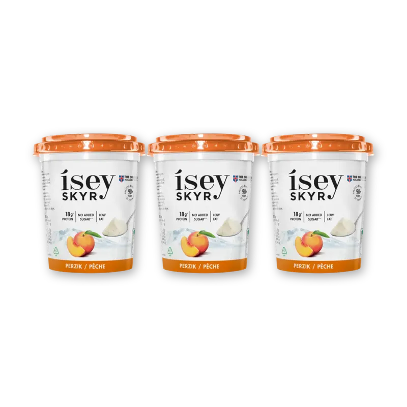 Isey Skyr perzik 3-pack
