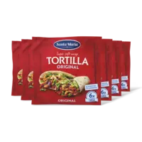 Santa Maria Tortilla wraps original 6x large 6-pack