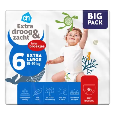 pdp-image-AH Extra droog en zacht pants maat 6