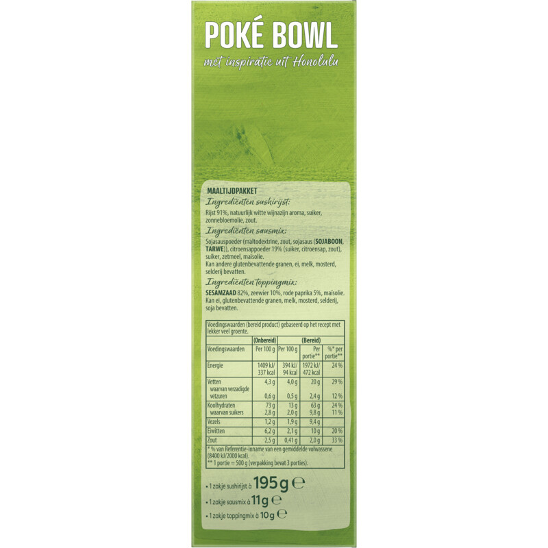 Een afbeelding van Knorr Foodtrips poke bowl