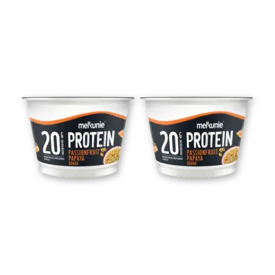 pdp-image-Melkunie Protein kwark passionfruit papaya 2-pack