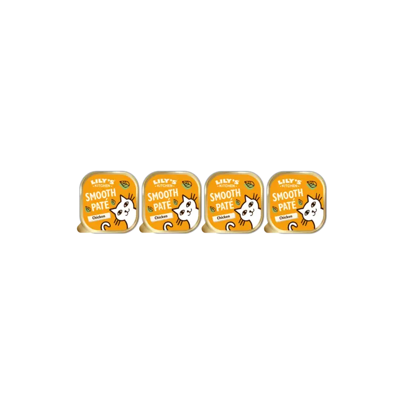 Pate met kip 4-pack