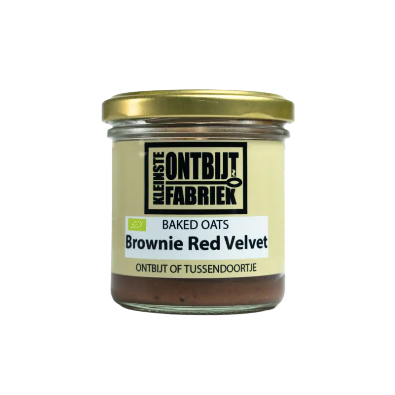 Kleinste Ontbijtfabr Baked oats brownie red velvet