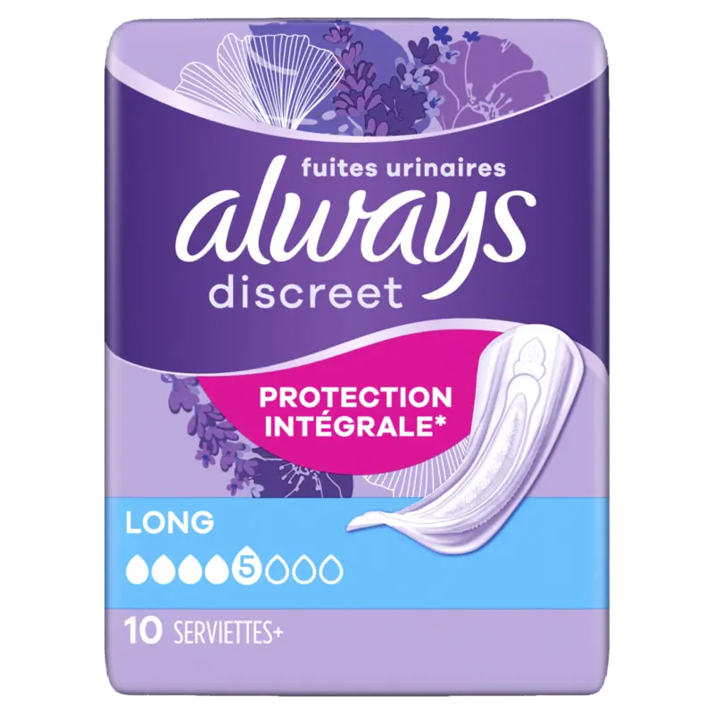 Discreet incontinentieverband long