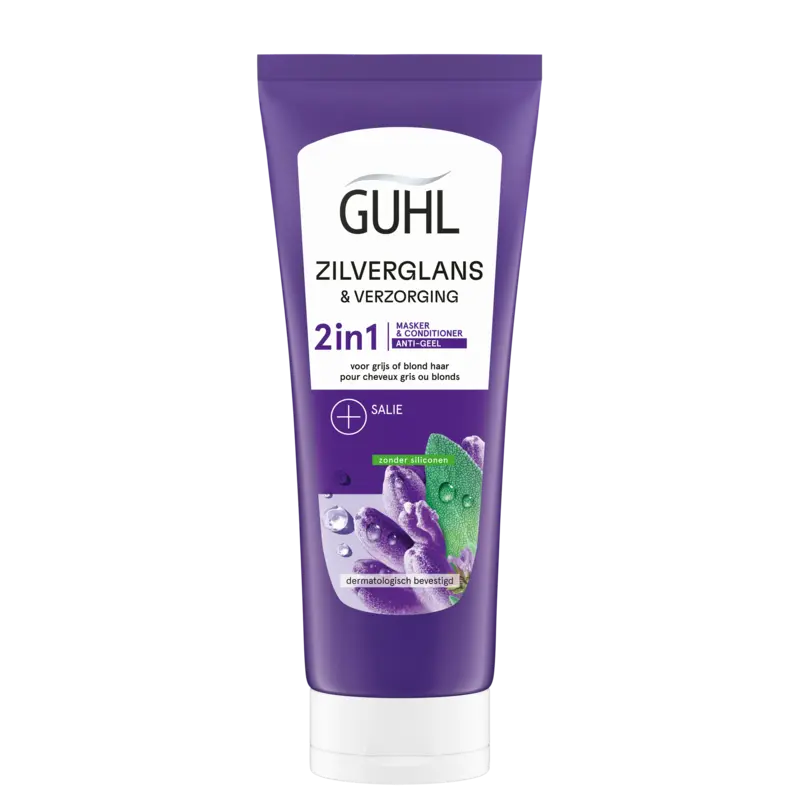 Guhl Zilverglans en verzorging 2in1 masker
