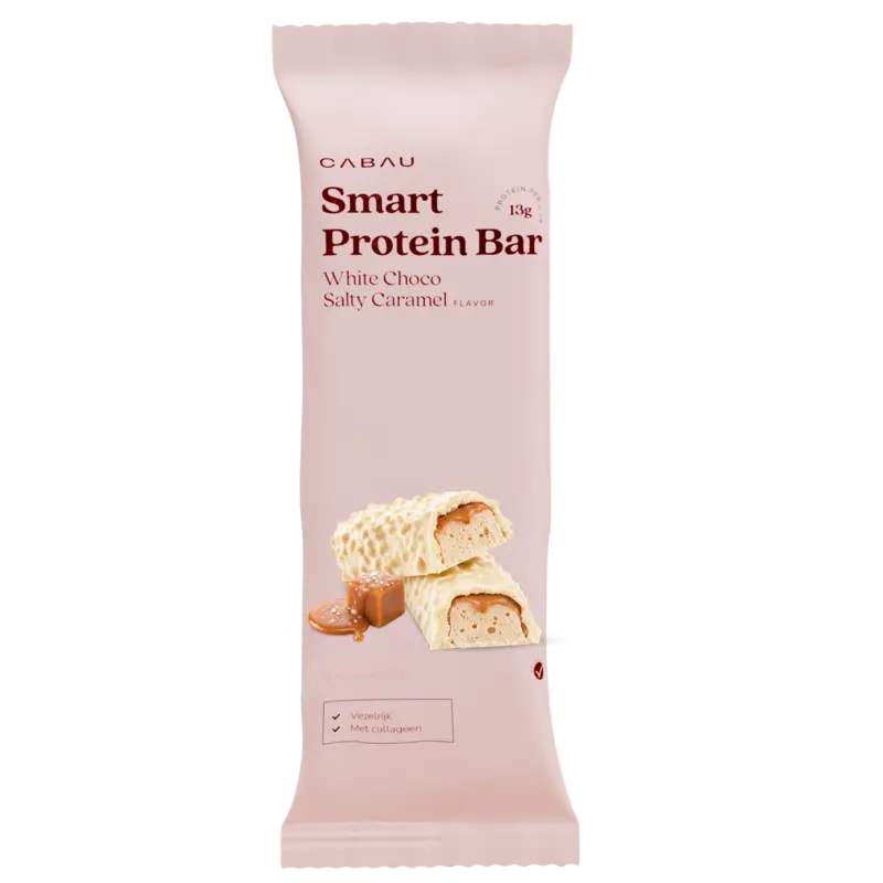 Cabau Smart bar white choco salty caramel