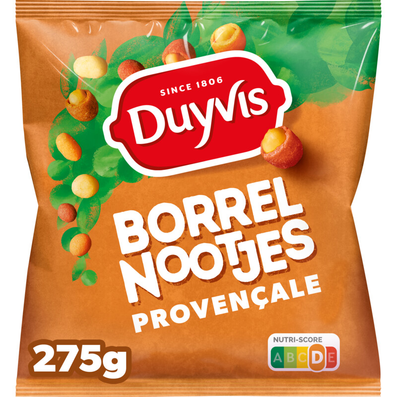 Een afbeelding van Duyvis Borrelnootjes provencale