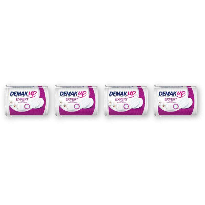 Demak'Up Expert ovale wattenschijfjes 4-pack