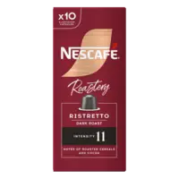 Nescafe Roastery ristretto dark capsules