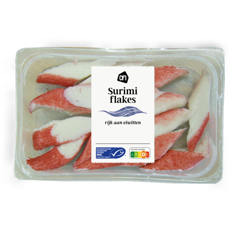 Een afbeelding van AH Surimi flakes