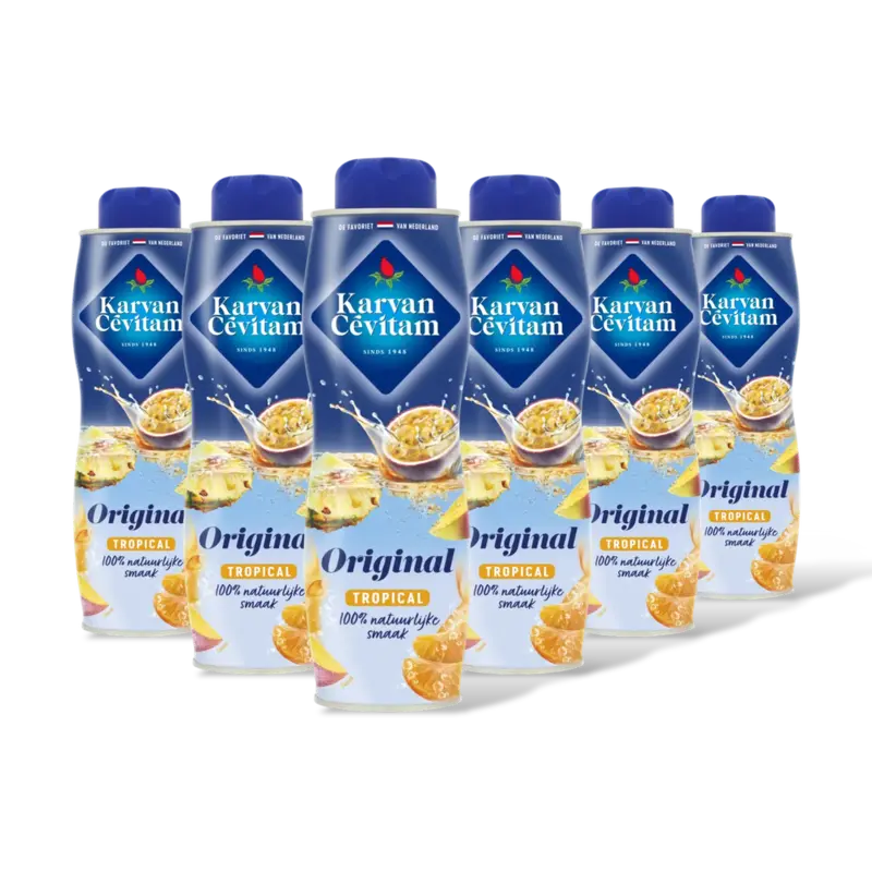 Karvan Cévitam Original tropical siroop 6-pack