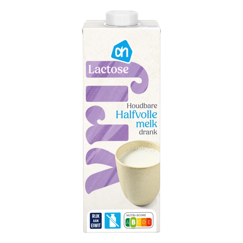 Lactosevrije houdbare halfvolle melk