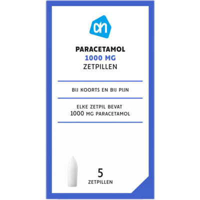 pdp-image-AH Paracetamol zetpillen 1000mg