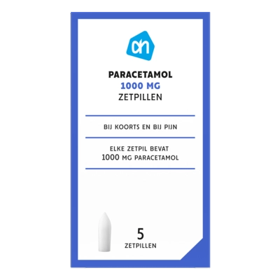 pdp-image-AH Paracetamol zetpillen 1000mg