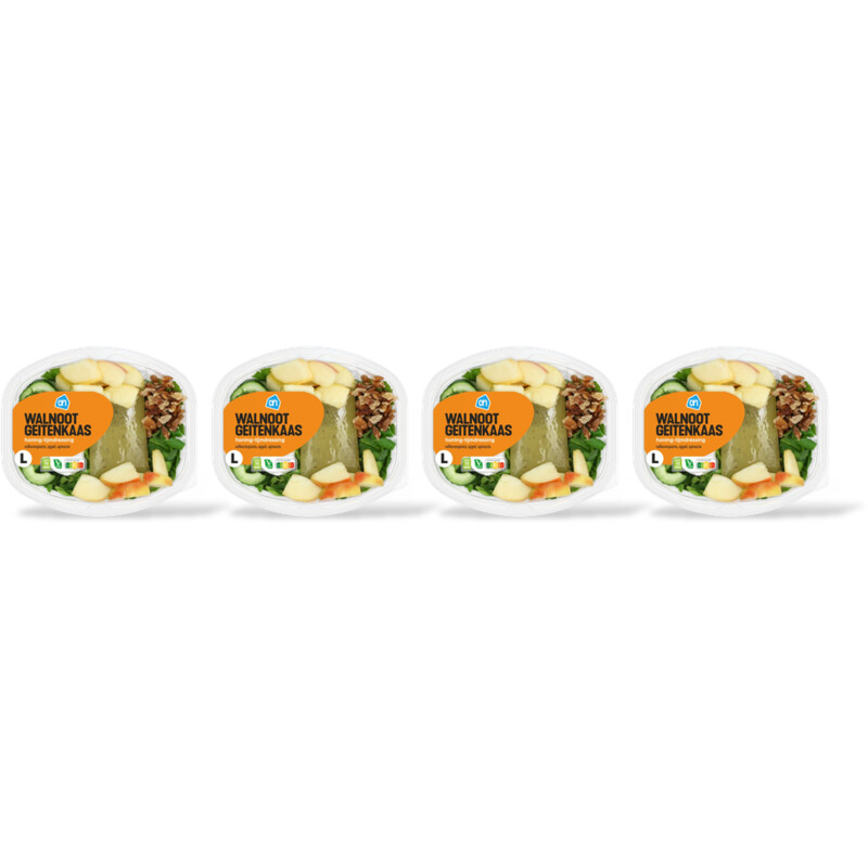 AH Maaltijdsalade walnoot geitenkaas 4-pack