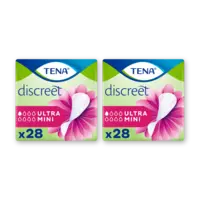 Tena Discreet ultra mini inlegkruisjes 2-pack