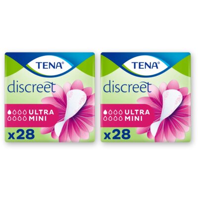 pdp-image-Tena Discreet ultra mini inlegkruisjes 2-pack