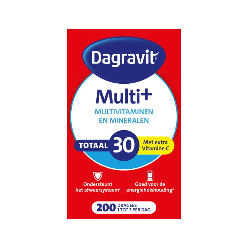 Totaal 30 multivitaminen en mineralen